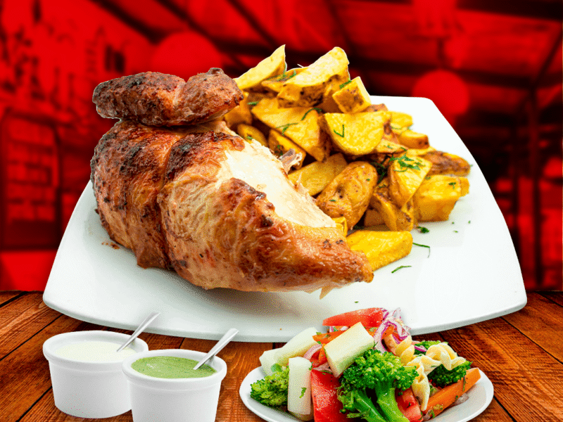Cuarto de Pollo a la Brasa