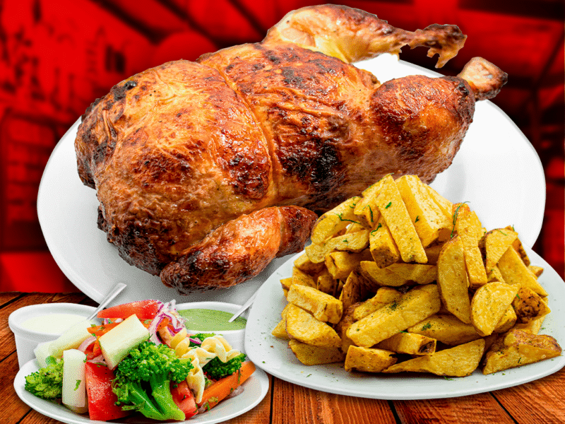 Pollo Entero a la Brasa
