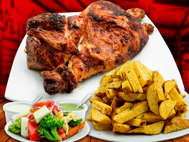 Medio Pollo a la Brasa